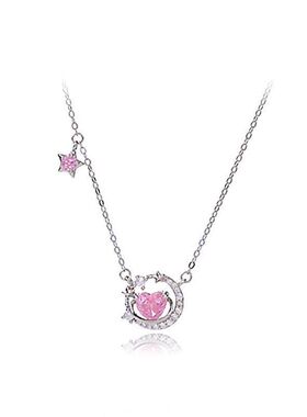 女友链项链之心礼物女轻奢闪耀