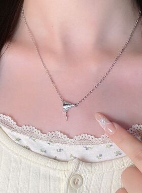 不锈钢项链精致链潮小众韩版女