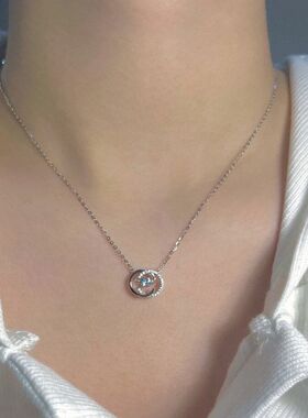 灵动的女锁骨简约饰品设计项链