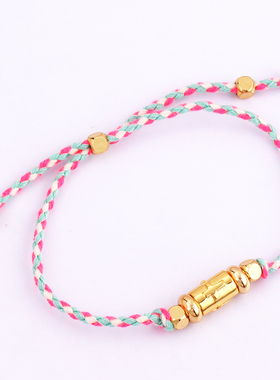 潮牌欧美流行打结手绳环保清新