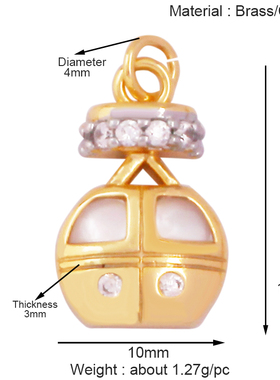K78 DIY饰品配件 飞机 交通工具 日常生活 滑雪 牛仔帽 眼镜 拖鞋