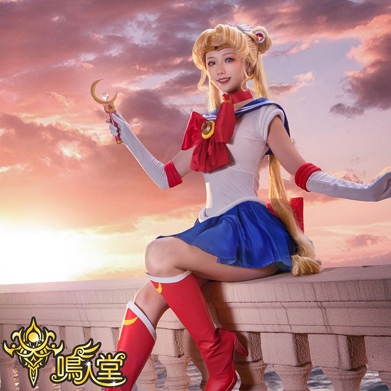 鸣人堂cosplay动漫月野兔水冰月Sailor Moon美少女战士舞台表演出 - 图1