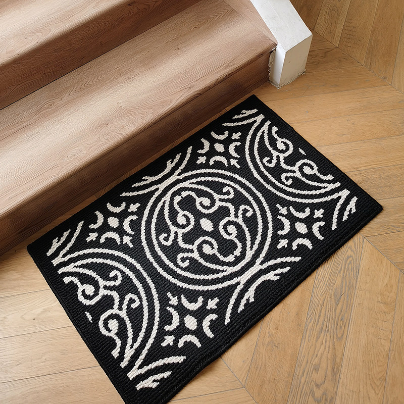 福笙法式编织地垫入户门垫耐脏脚垫玄关门套浴室防滑地毯,淘宝优惠券,粉丝福利购,淘宝优惠卷