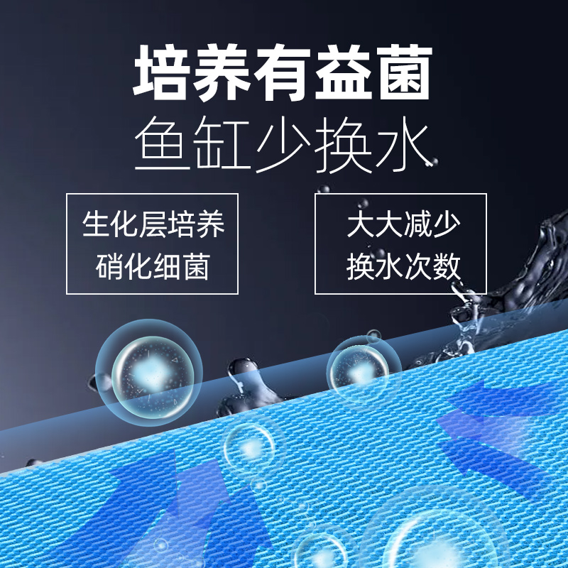 亚峰鱼缸过滤棉专用过滤材料滤材生化魔毯鱼池海绵8d高密度净化6d-图2