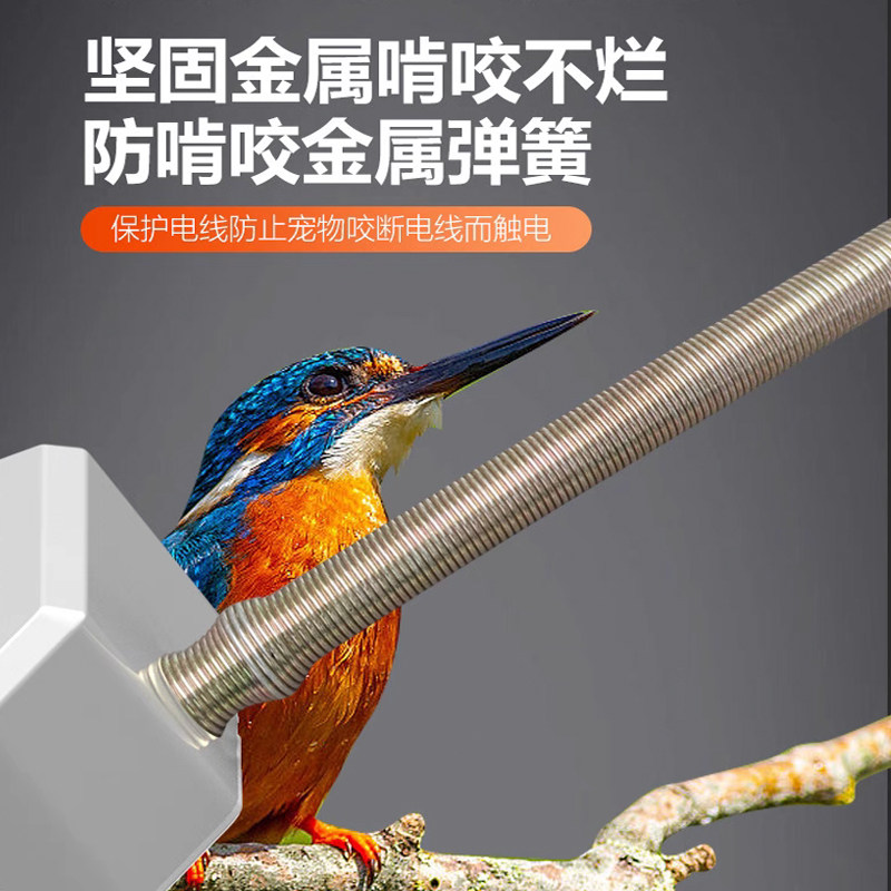 诺摩防咬金属管安全鹦鹉鸟文鸟通用小体积恒温加热发热鸟类取暖器,淘宝优惠券,粉丝福利购,淘宝优惠卷