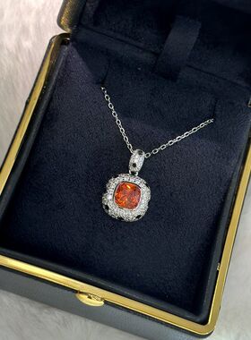 达芬石色彩满镶嵌中古钻轻奢纯银