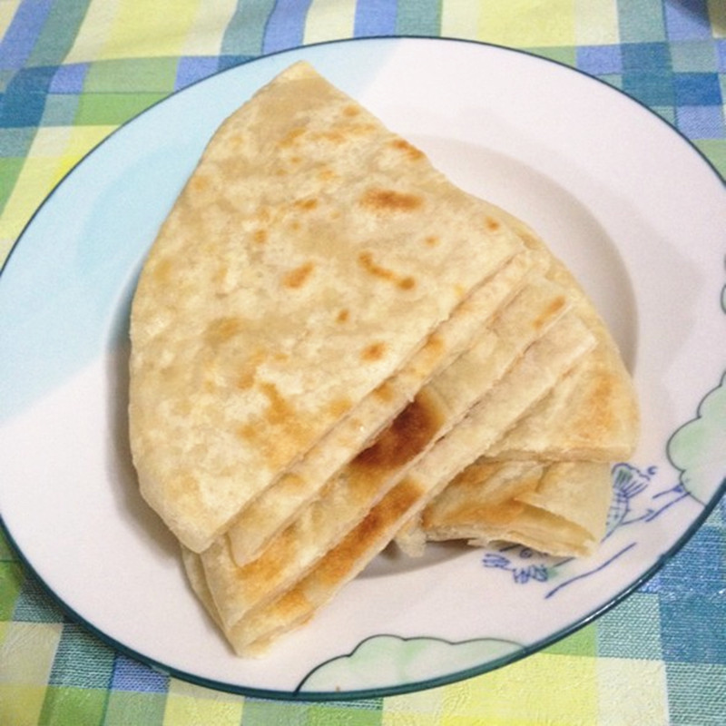 天津特产当日现做天津风味小吃烙饼早餐死面饼大饼饼丝约280克/张 - 图1