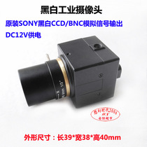 Pure Black & White SonyCCD Camera Industrial Medical Camera BNC Analog Signal Video Gun Machine CS Lens 