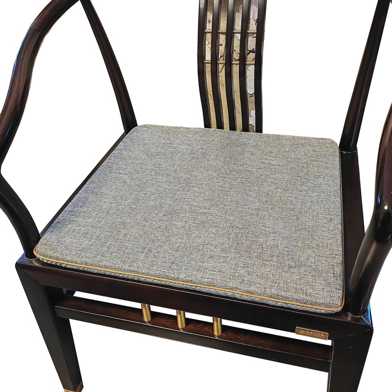 新坐垫椅垫座垫垫子红木沙发椅子餐椅圈椅太师椅加厚防滑实木中式