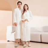 Банный халат подходит для мужчин и женщин, длинный лонгслив, быстросохнущее летнее банное полотенце, хорошо впитывает воду