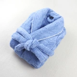 Двусторонний бархатный зимний мужской фланелевый длинный банный халат для влюбленных, бархатная пижама, увеличенная толщина, большой размер