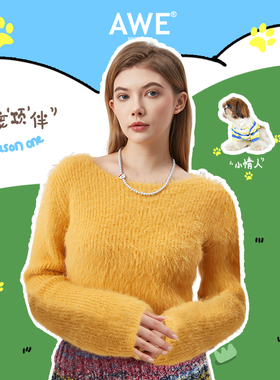 AWE徐梦洁同款幸运猫咪珍珠项链