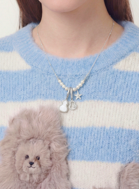 AWE穆祉丞同款海星葫芦珍珠项链