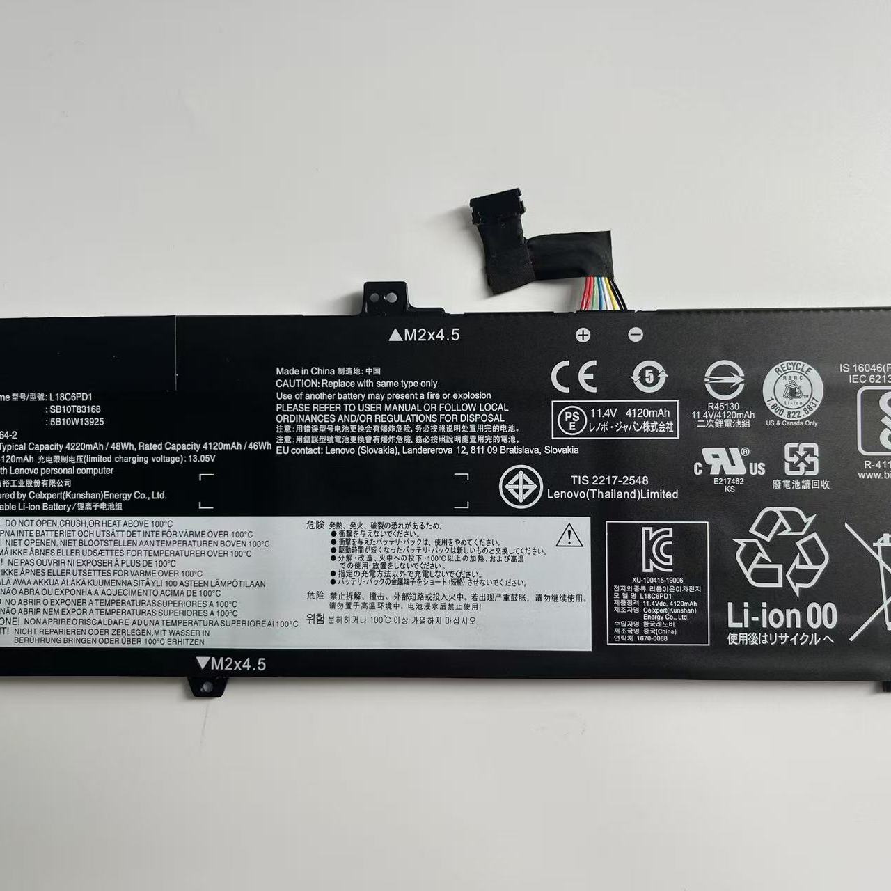 全新联想ThinkPad X13 Gen 1 X390 X395 L18C6PD1笔记本电池 - 图0