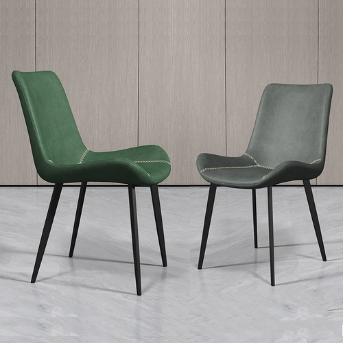 Nordic Modern Light Luxury Dining Stable и Комбинация стула простые домашние столы табуретки бэк -офис