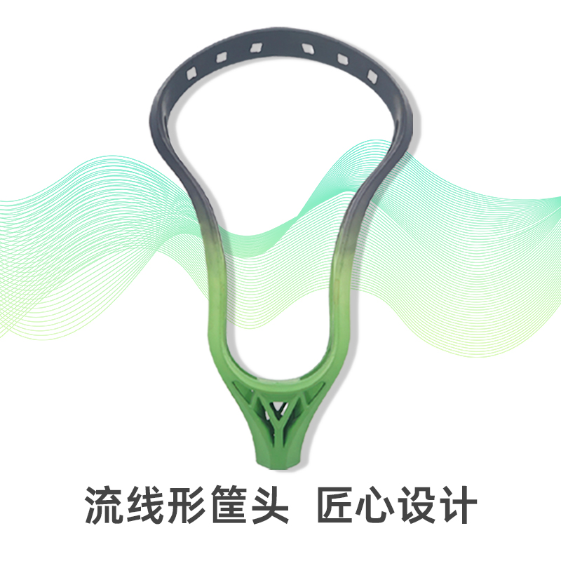 可个性化定制棍网球头长曲棍球杆绑网球头Unstrung Lacrosse Hea-图1