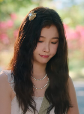 虞书欣姜暮同款双层叠戴珍珠项链