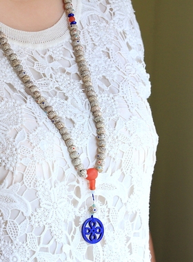 青金石吉祥结平安扣青金石吉祥结