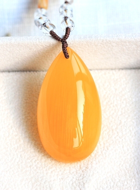 ◆悦容◆店主珍藏！蜜黄色全顺全美黄兔毛大美坠