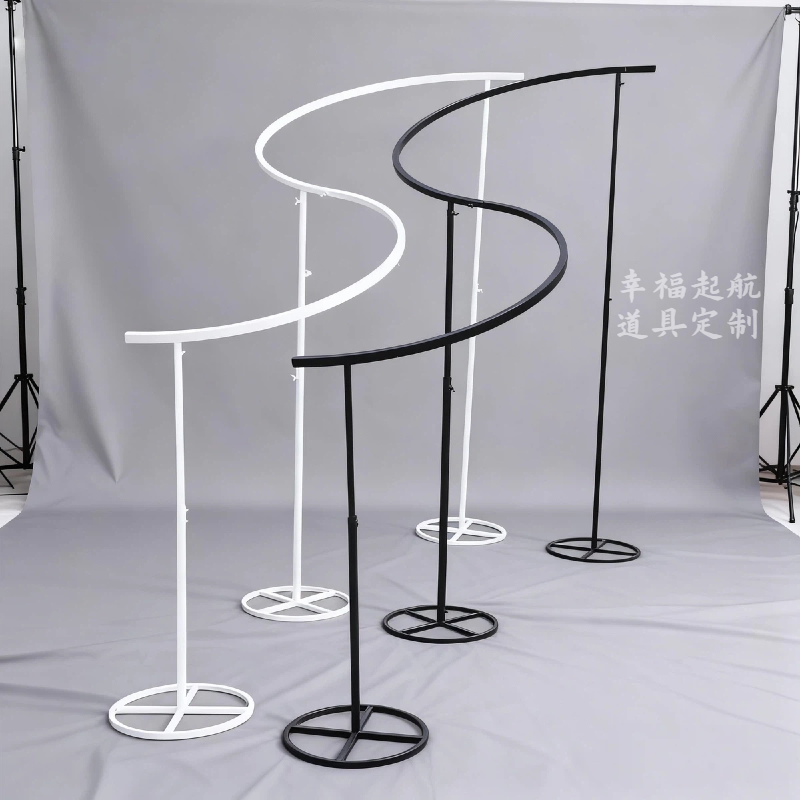 婚庆铁艺道具异型S架阶梯状婚礼布置迎宾区贝母片装饰线帘架子,淘宝优惠券,粉丝福利购,淘宝优惠卷