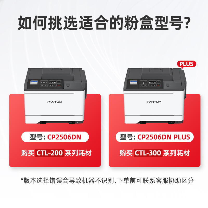 适用奔图CP2506DN粉盒PANTUM cm7115dn彩色打印机墨盒cp2500 251 - 图0