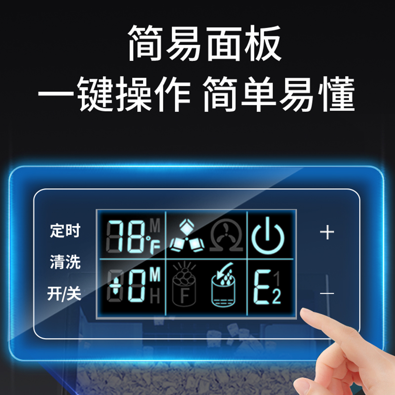 Hicon惠康制冰机日产55/80/100KG商用奶茶店小型大型方冰块制作机 - 图1