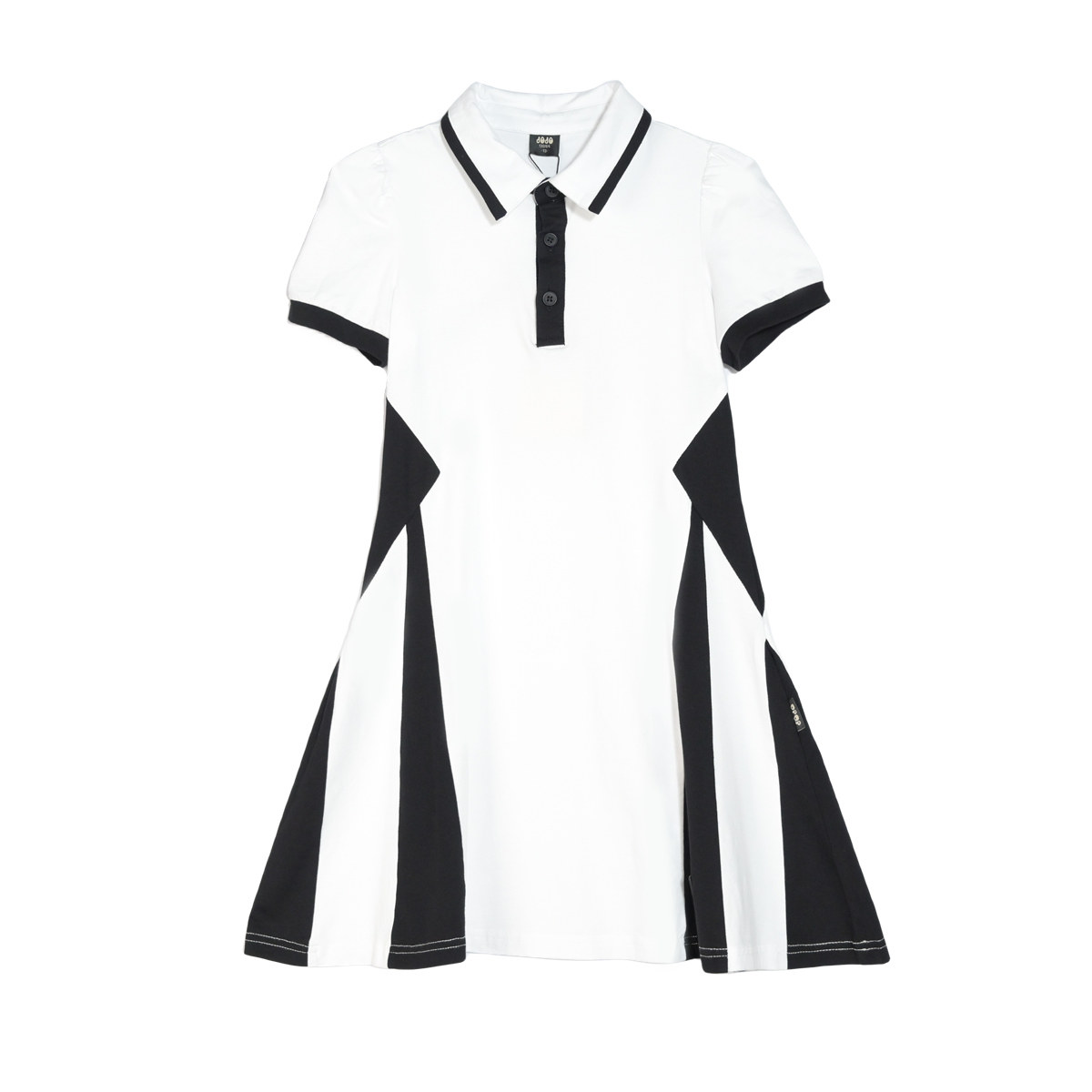 jojo童装夏季新款女童纯棉短袖连衣裙儿童宽松个性学院风透气裙子,淘宝优惠券,粉丝福利购,淘宝优惠卷