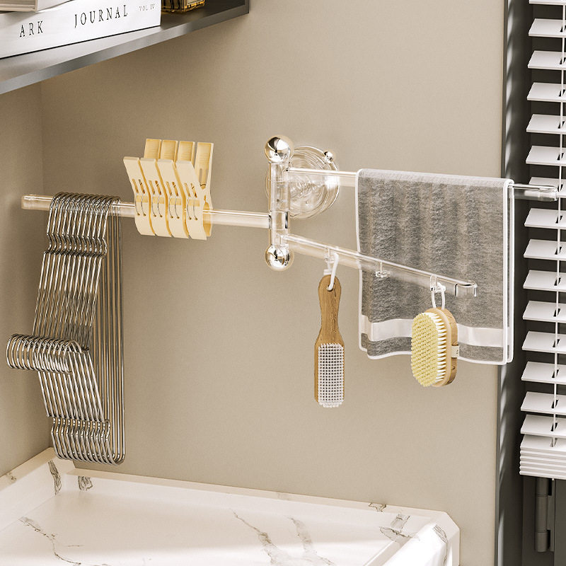 吸盘抹布沥水架厨房多功能海绵收纳架家用壁挂可旋转洗碗布置物架,淘宝优惠券,粉丝福利购,淘宝优惠卷