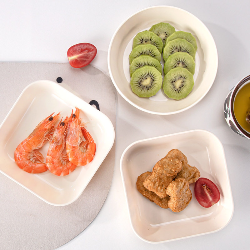 塑料可爱碟子果盘盘子家用吐骨碟餐桌垃圾盘桌面小盘子零食干碟子,淘宝优惠券,粉丝福利购,淘宝优惠卷