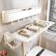 Bathroom towel rack without drilling small apartment wall hanging