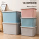 Extra large plastic storage box with wheels for car