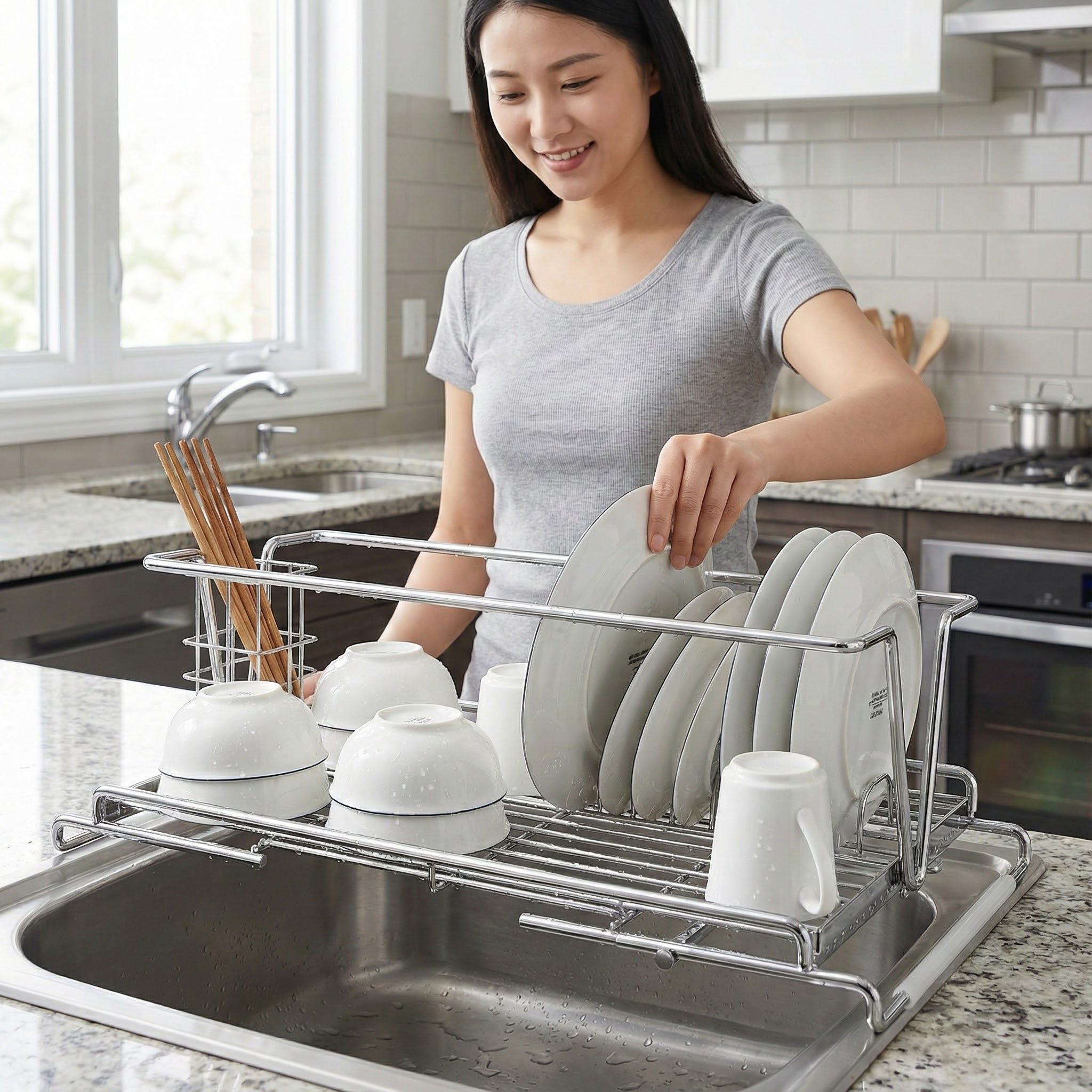 不锈钢水槽沥水篮厨房水池伸缩碗碟盆沥水架多功能餐具碗筷沥水架,淘宝优惠券,粉丝福利购,淘宝优惠卷