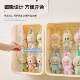 Vinyl doll display rack wall hanging doll accessories storage