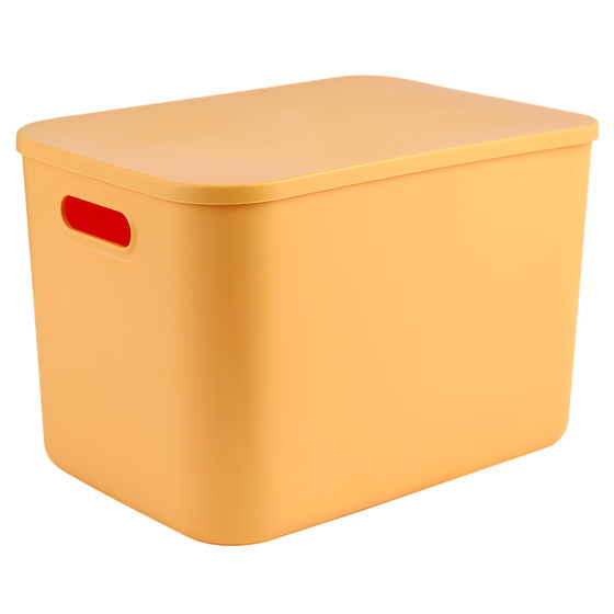 Home multi-color desktop storage box with lid organizer box