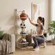 Basketball rack home sports equipment display rack