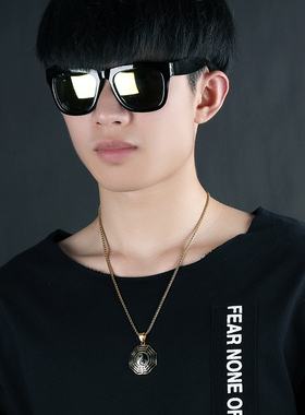 钛钢中国风国潮古风饰品吊坠