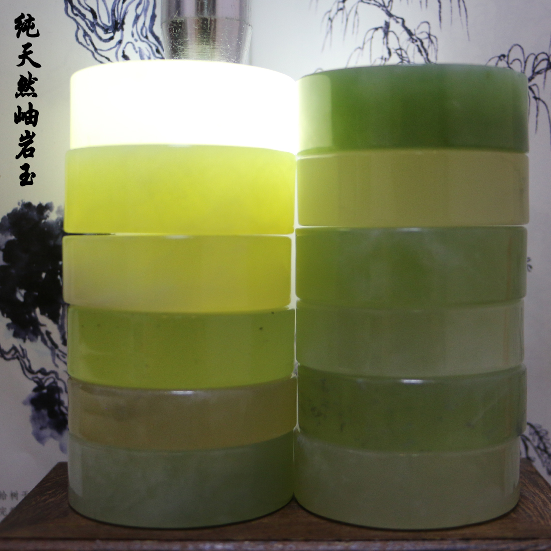 天然岫岩玉手镯芯玉石镇尺镇纸岫玉手把件原石送老师同学毕业礼品 天然岫岩玉手镯芯玉石镇尺镇纸岫玉手把件原石送老师同学毕业礼品