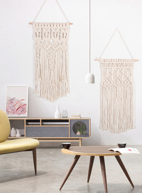 Wind Woven Tapestry Div Handicraft tton Rope Decorative Pend