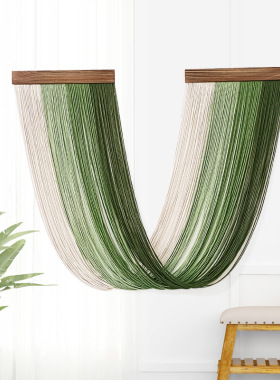 Wood Board Tassel Tapestry Wind Home Decorative Bohemian Sty