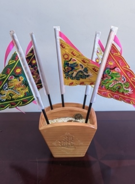 令旗五行旗五令旗三角旗五色五兽令旗龙旗青龙白虎朱雀玄武刺绣旗