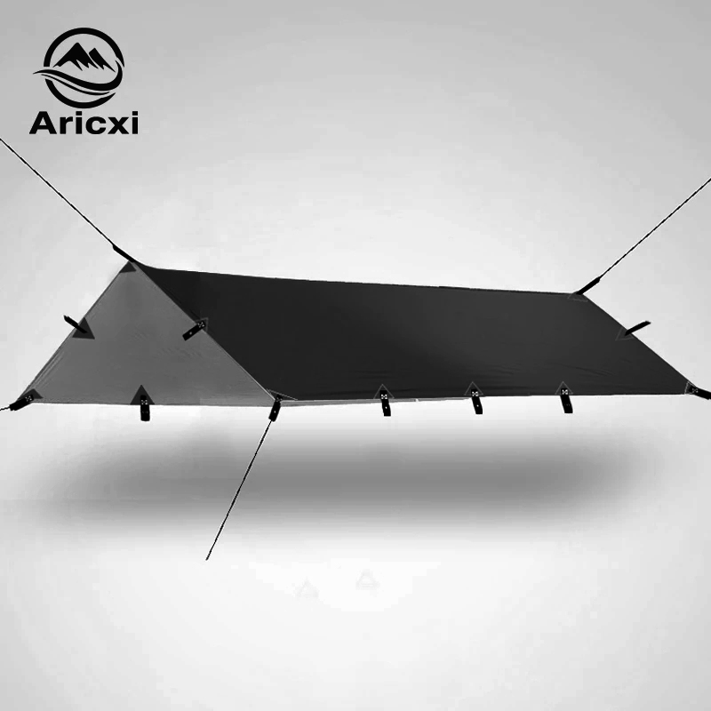 ARICXI18挂点多功能天幕户外露营沙滩超大超轻涂银防晒紫外线帐篷-图0