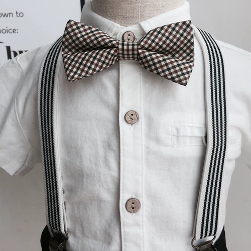 Детское платье, детский комплект, костюм для школьников, рубашка, в британском стиле, наряд на выход