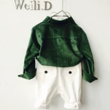 Весенняя осенняя рубашка, костюм мальчика цветочника, платье девочки цветочницы, комплект, для подиума