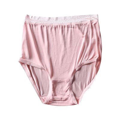 女士真丝高腰内裤 高档桑蚕丝透气无痕平角裤 超细针织包臀短裤 - 图3