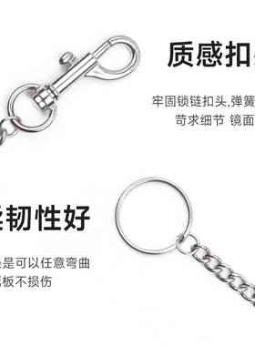 鸟笼门锁锁扣链 龙虾扣配件 延长链钥匙扣 小松鼠吊床扣链 吊链扣