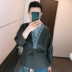 MEET thiết kế quần áo da cừu nữ gió quốc gia handmade batik niêm phong eo bat tay áo mùa thu và mùa đông sản phẩm mới - Quần áo da