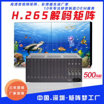 Recommended Internet film decoding matrix switching host digital high-definition monitor TV wall HDMI splicing processor