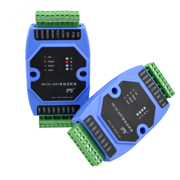 HART转RS485转RS232 HART转MODBUS协议工程专用转换器SM100-B - 图0