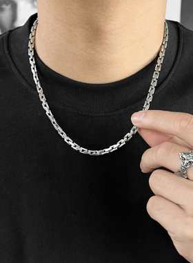 百搭潮流钛钢男女款锁骨链