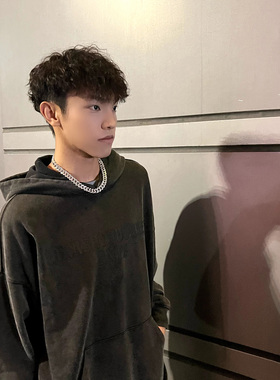 “毒”同款满钻古巴项链男女情侣